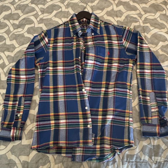 Ralph Lauren Polo button up like new condition. Worn once - Picture 1 of 3